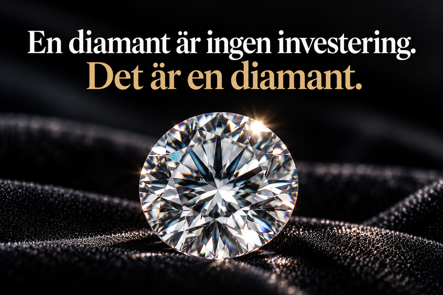 En diamant är ingen investering. Det är en diamant. – The Diamond Report by Orloff