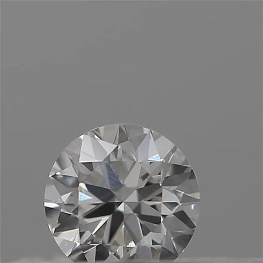 0.11ct Round Natural Diamond (Colour F, Clarity SI1, Cut EX, IGI)