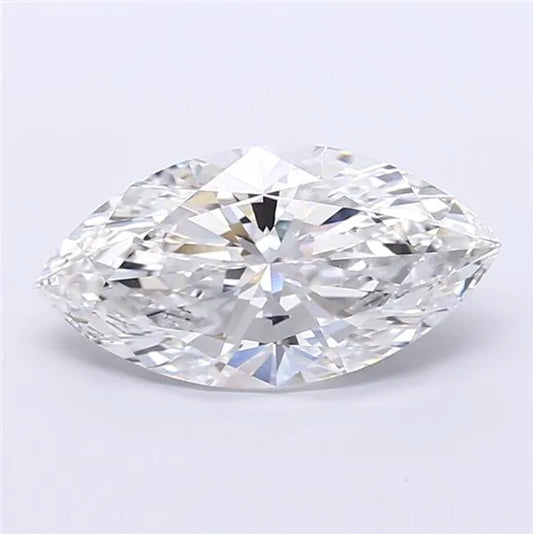 1.00ct Marquise Lab Grown Diamond (Colour D, Clarity VVS2, IGI Certified)