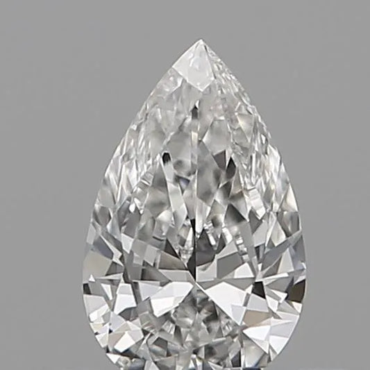 0.07ct Pear Natural Diamond (Colour E, Clarity VS2, Cut VG, IGI)